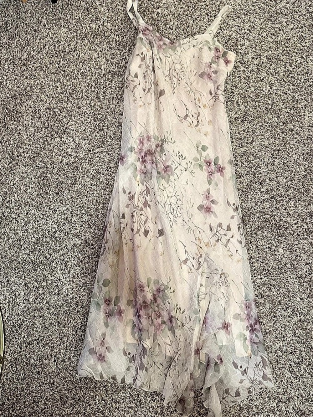 Vintage R&M Richard’s Style Floral Maxi Dress